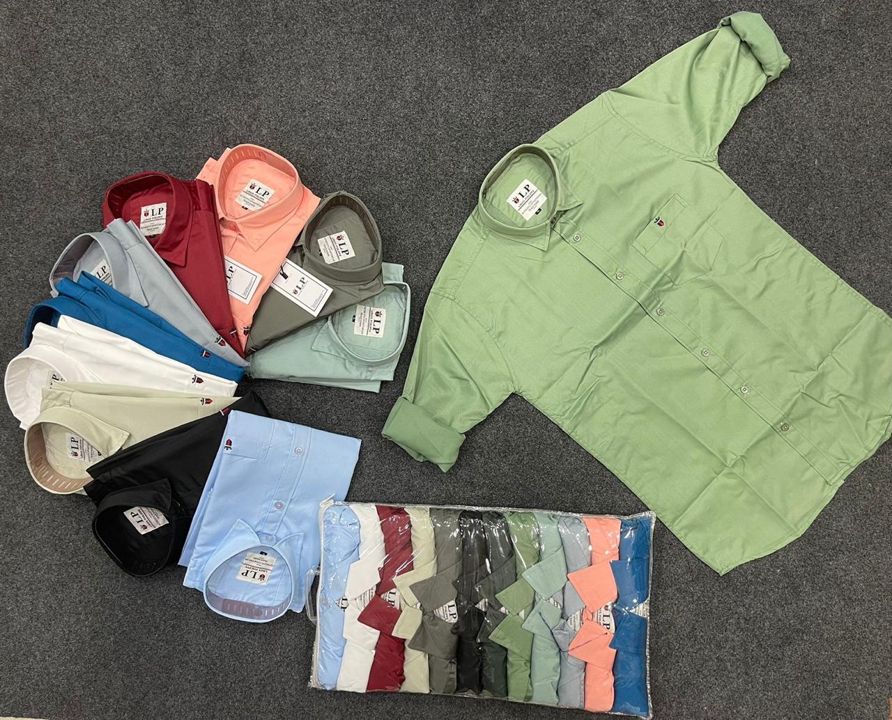 Mens Cotton Full Sleeves Shirts Pack of 1